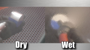 Wet And Dry Sandblasting Process Wet And Dry Sandblasting Process