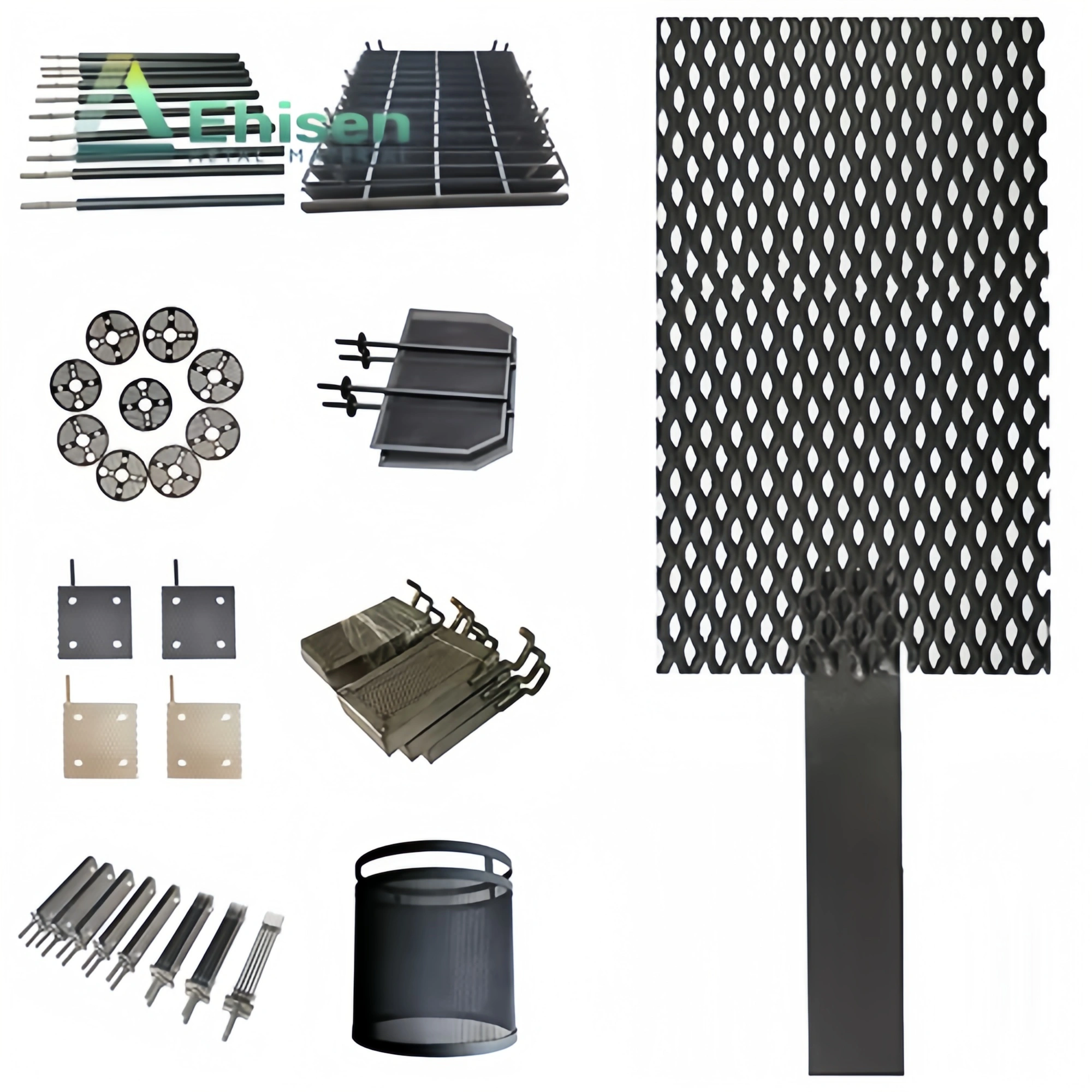 MMO (Mixed Metal Oxide) titanium anodes deliver strong corrosion resistance and high catalytic activity,