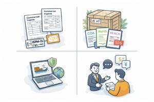 End-to-end support for export documents, compliance certificates, and broker coordination—helping your industrial shipments clear customs smoothly worldwide.