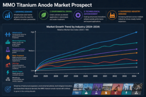 Explore MMO titanium anode market trends across infrastructure, marine, chemical, and energy industries. Understand key growth drivers and future demand outlook.